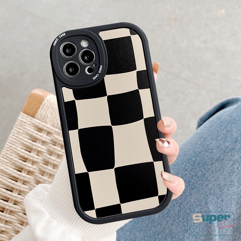 Soft TPU Case Untuk Realme C53 C35 C55 C30 9i C31 C25s 8i 8 10 Pro+C21Y GT C12 C25 C20A C25Y C20 C15 C21 C11 C3 6i 5 8pro 7i C17 7 6 5s 6s Lensa Oval Tidak Teratur Sarung Ultra Persegi