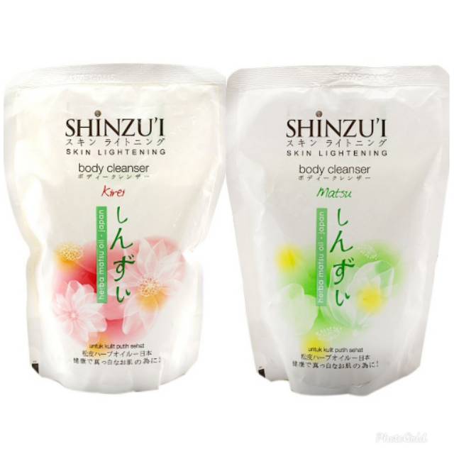 Shinzu'i sabun mandi refill 400/800 ml