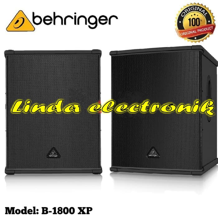 Subwoofer Aktif Behringer B1800 XP Original 18inch Behringer B1800XP