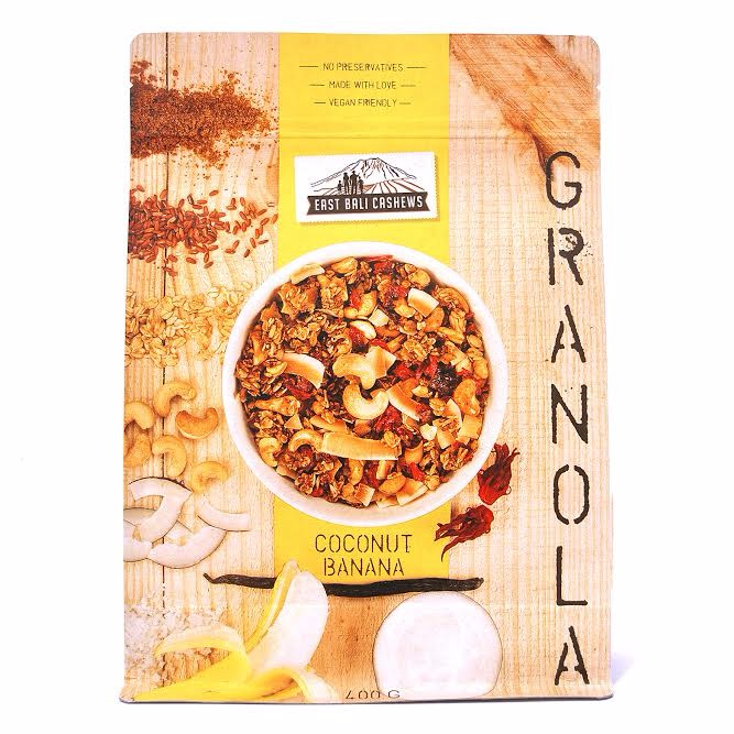 

East Bali Cashew, Granola Coconut Banana (400gr)