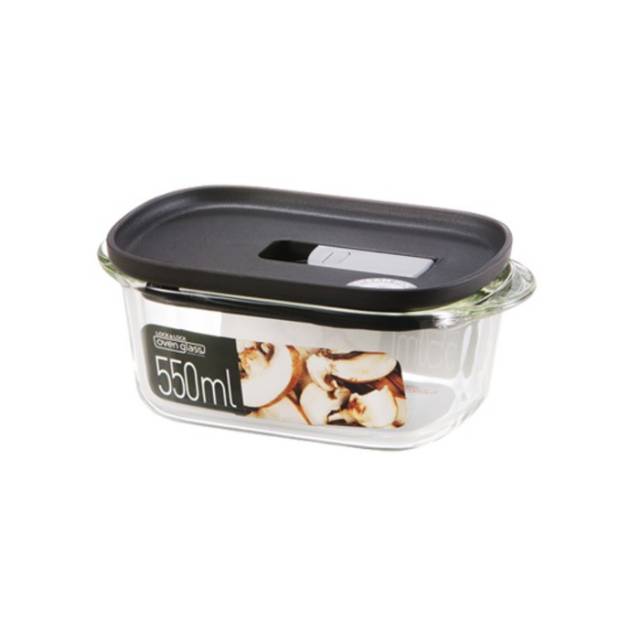 [Paket isi 2 pcs] Lock and Lock Oven Glass 550ml untuk Sari