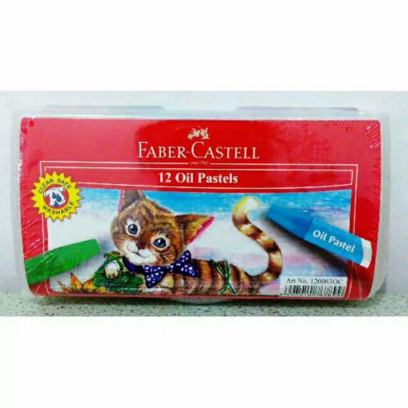 

Crayon Ekonomis Oil Pastel Faber Castell 12 Warna