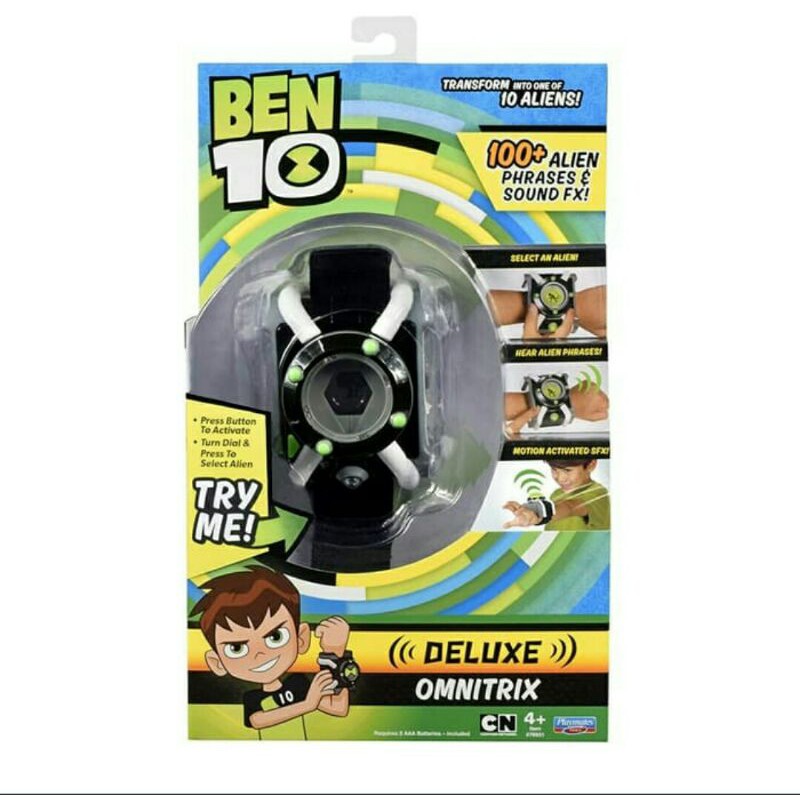 Ben 10 Deluxe Omnitrix Jam Tangan Anak Ben 10