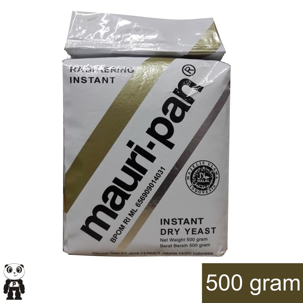 

Ragi Kering Mauripan Gold 500g Instant Dry Yeast