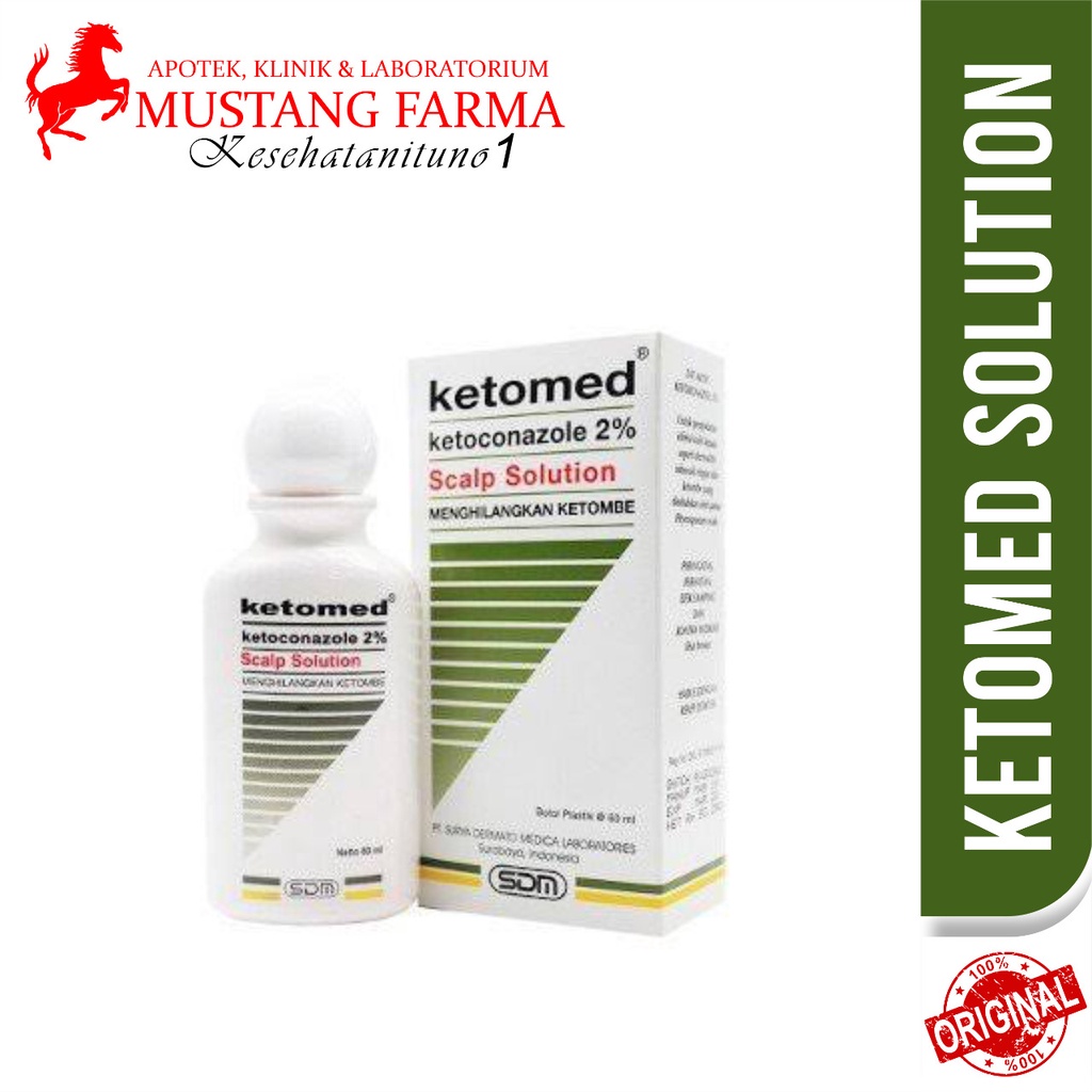 Ketomed Scalp Solution Shampoo Anti DHT dan Anti Ketombe