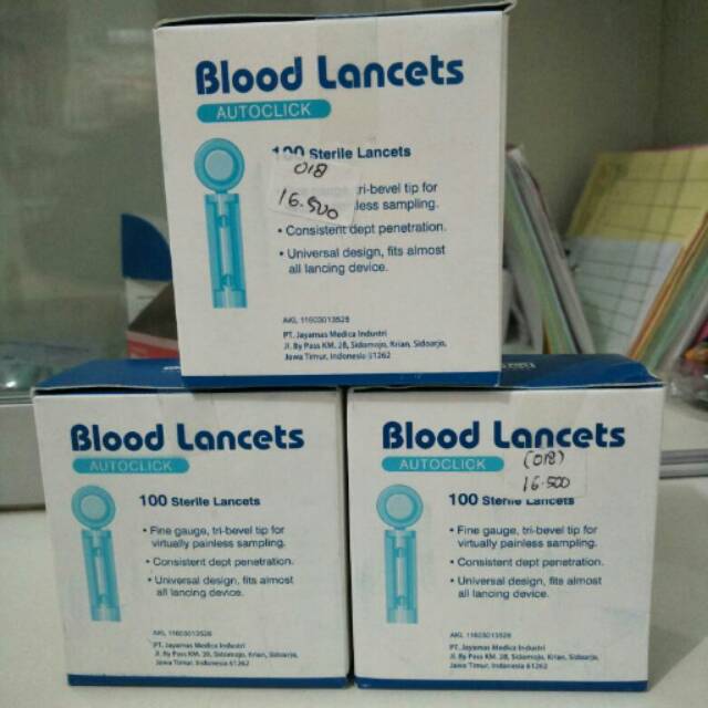 Jual Blood lancet onemed Shopee Indonesia