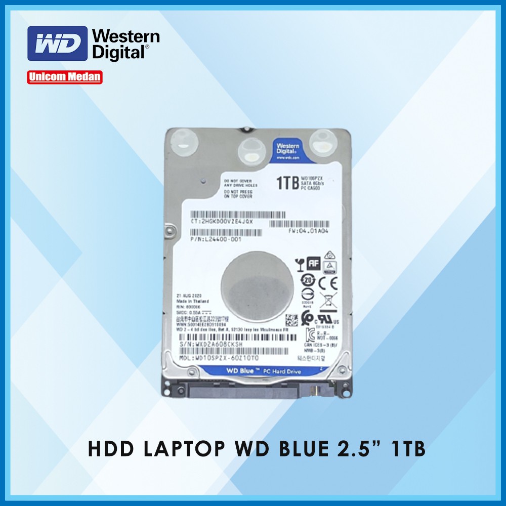 HDD LAPTOP WD BLUE 2.5&quot; 1TB