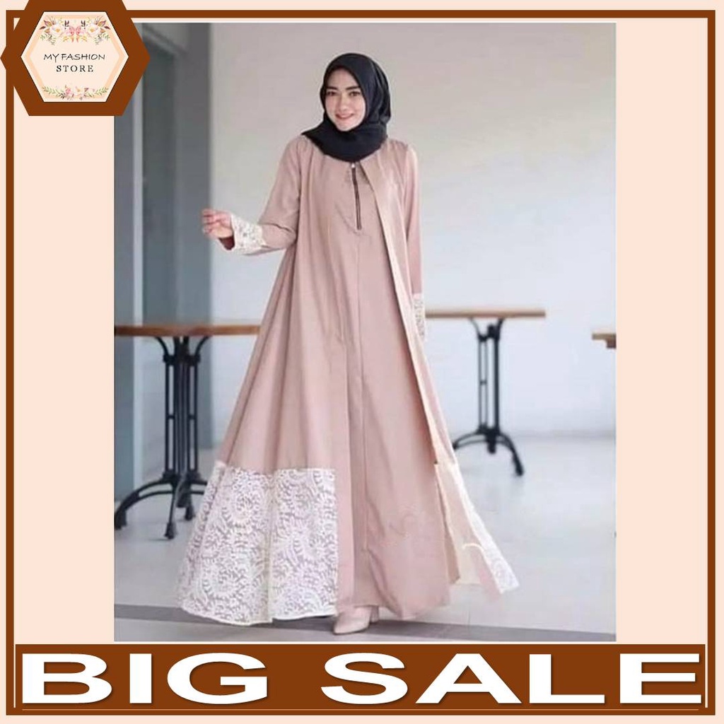 Baju Muslim Wanita Terbaru 2021 Hayla | Baju Kondangan Kekinian | Baju Pesta Terbaru |Dress Kekinian