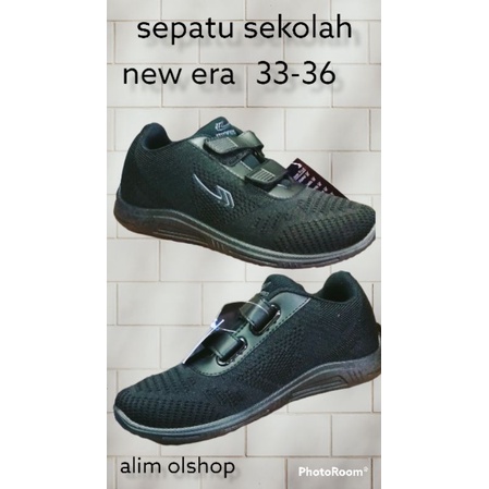 sepatu sekolah new era original 100%