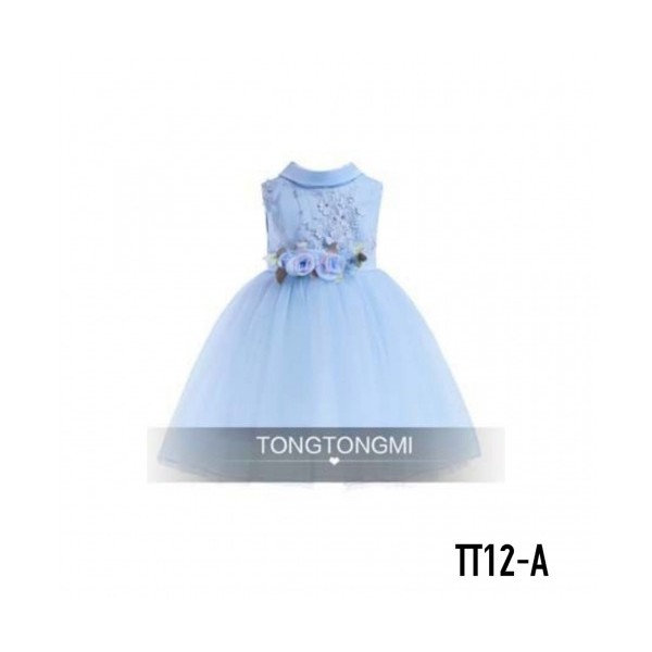 TONGTONGMI DRESS BLUE TT12A