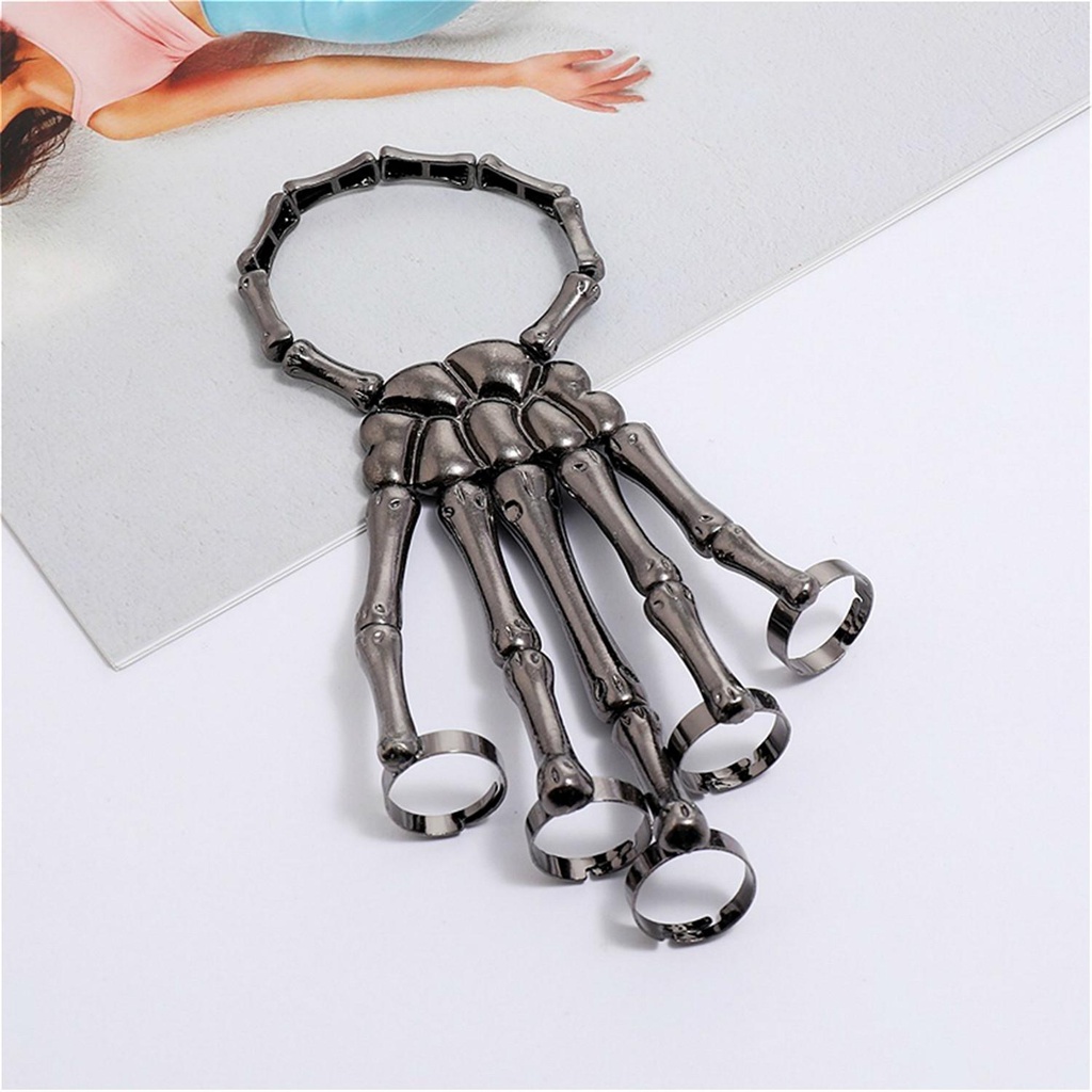 Lily Bangles Adjustable Elastis Steam Gothic Halloween