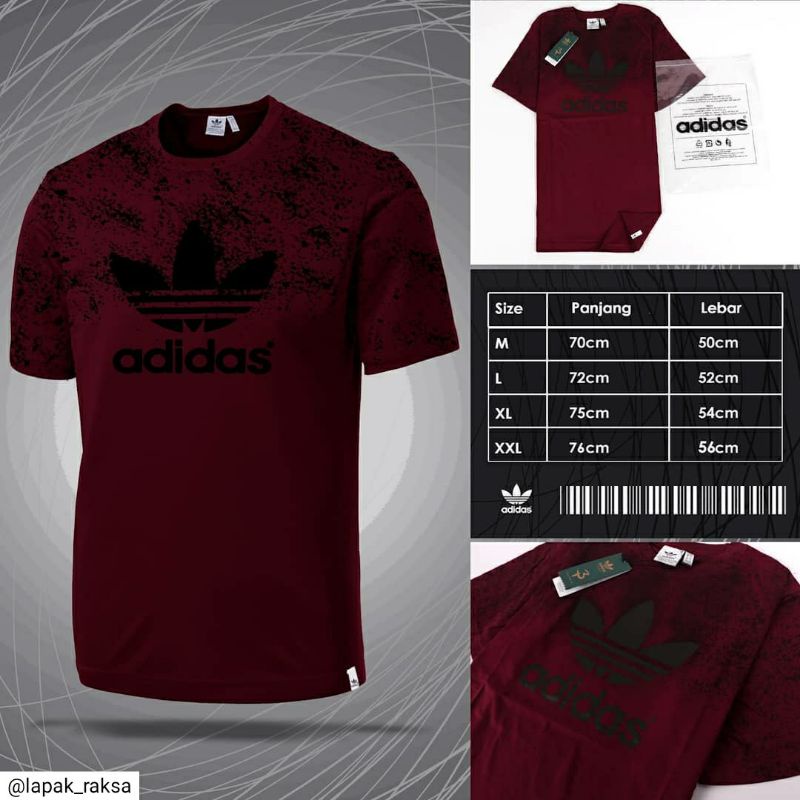 TEES ADIDAS X RITA ORA (MAROON)