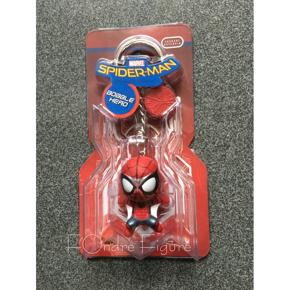 ORIGINAL HOT TOYS COSBABY KEY CHAIN SPIDERMAN HOMECOMING ACTION FIGURE  ER-1975