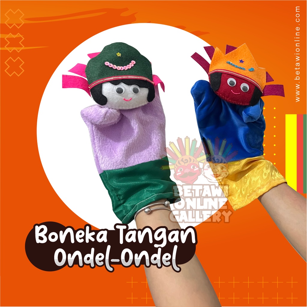 Boneka Tangan Ondel-Ondel [HARGA SATUAN]