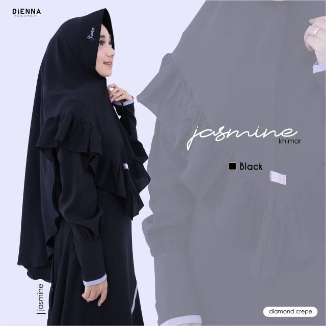 Jilbab Jasmine Khimar by Dienna