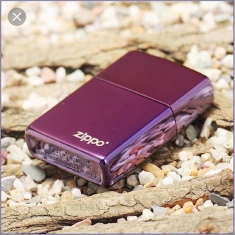 Korek zippo purple ice zippo ungu kilat