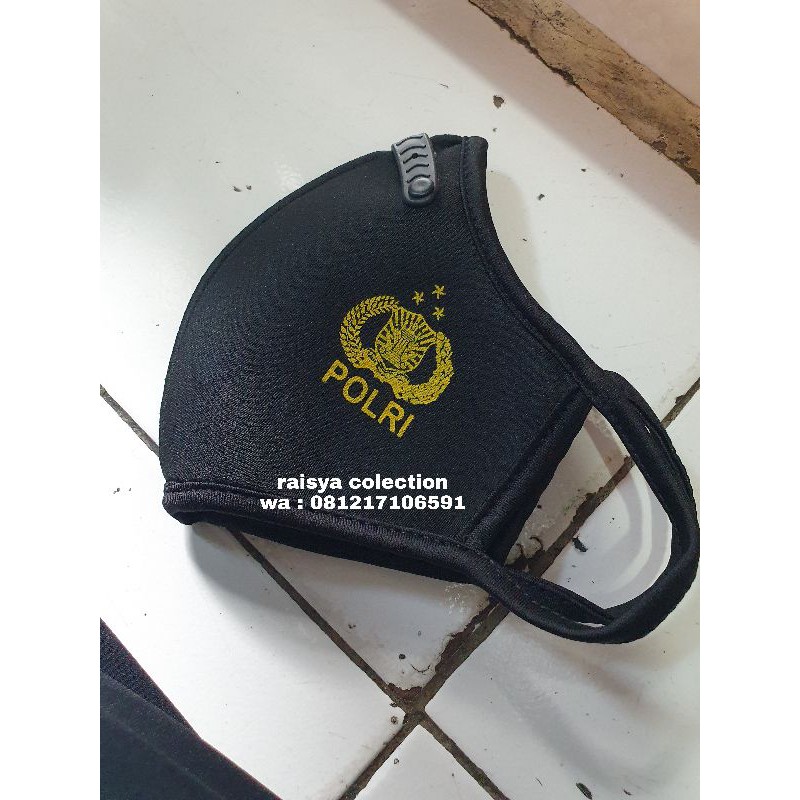 masker tni polri ventilator/ masker tni polri