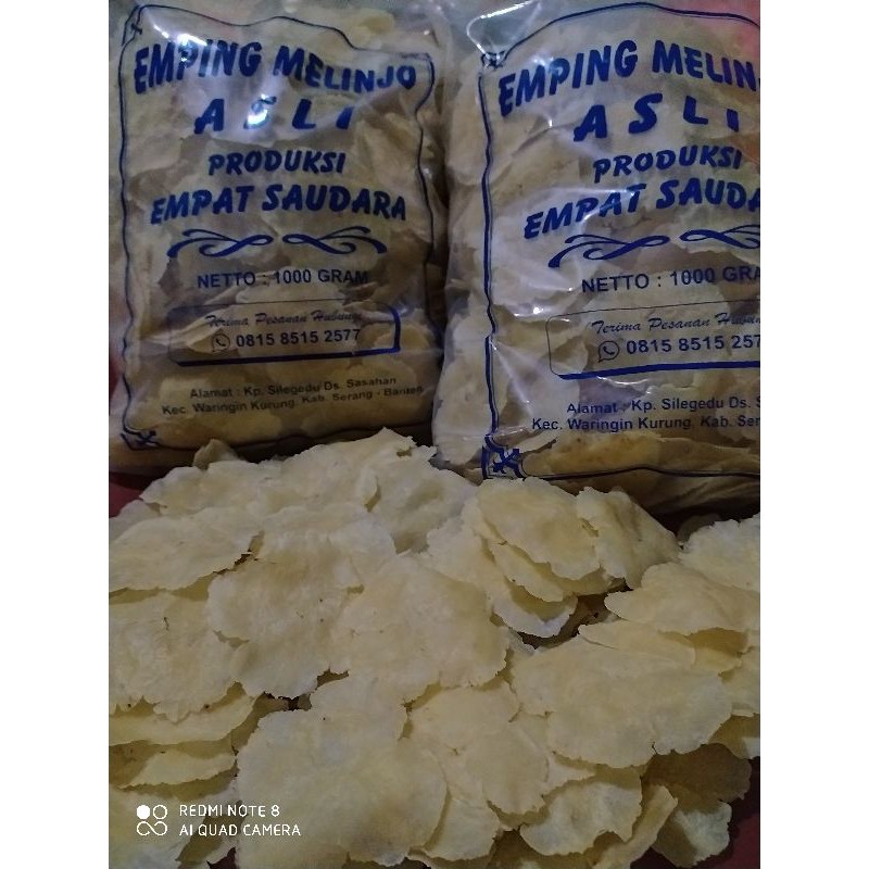 

Emping Melinjo Asli 1kg (1000gr)