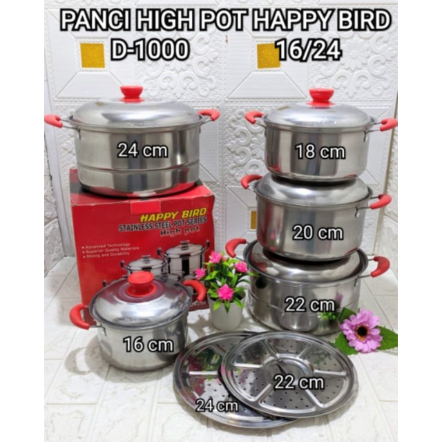 Panci High Pot Happy Bird