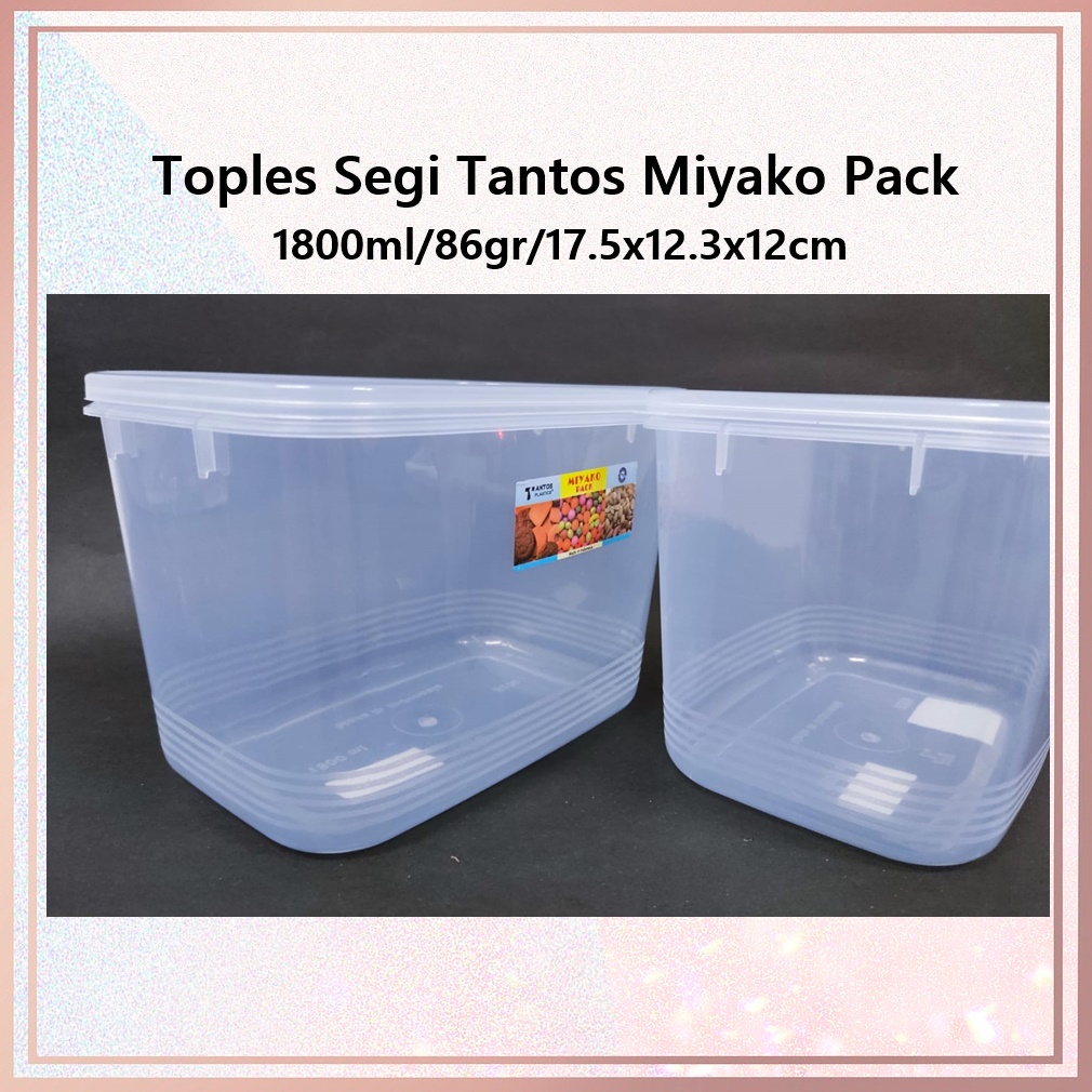 Toples Segi Tantos Miyako Pack 1800ml