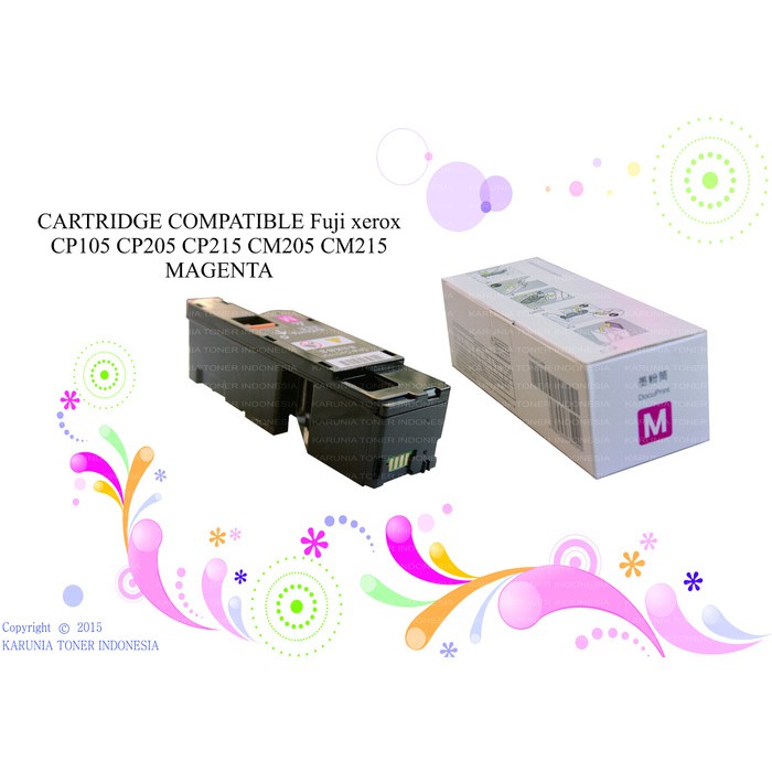 CARTRIDGE COMPATIBLE CP105 CP215 CM205 CM215 MAGENTA