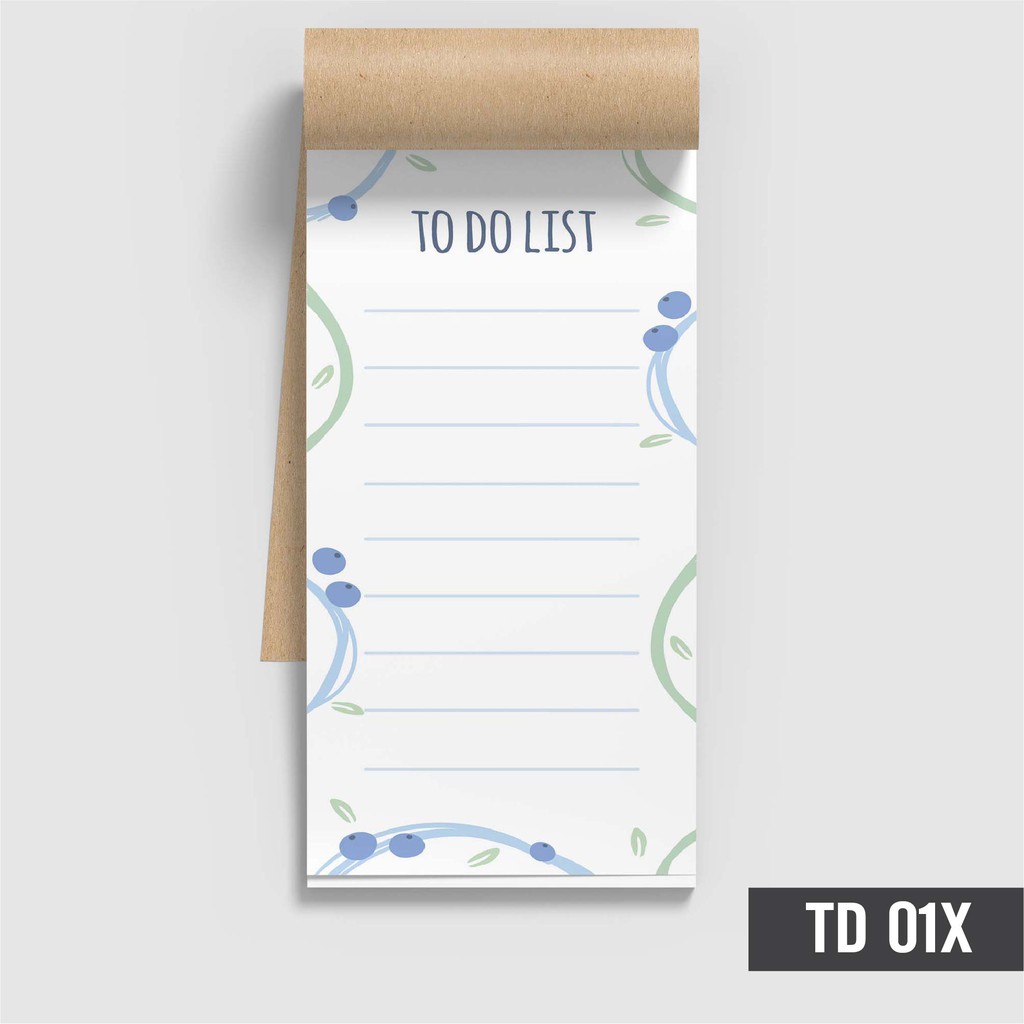 

MEMO CATATAN KECIL / TO DO LIST Kode TD01X