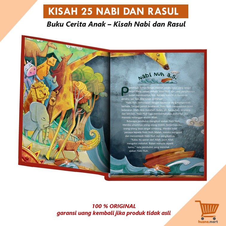 Buku Cerita Anak - Kisah 25 Nabi dan Rasul - Best Seller