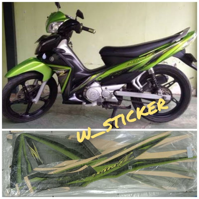Striping Jupiter Z 2010 Jupiter Robot 2010 Hijau