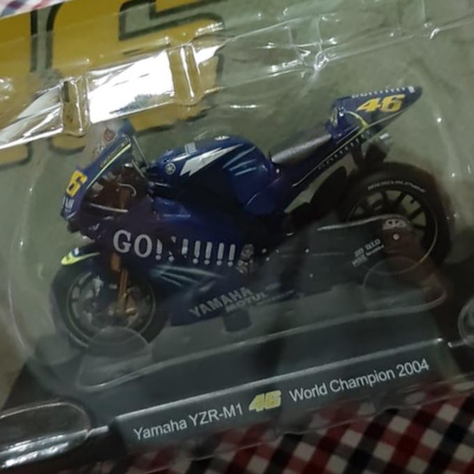 Diecast Miniatur Motogp Leo Models Valentino Rossi 2004 Termurah - Termurah 