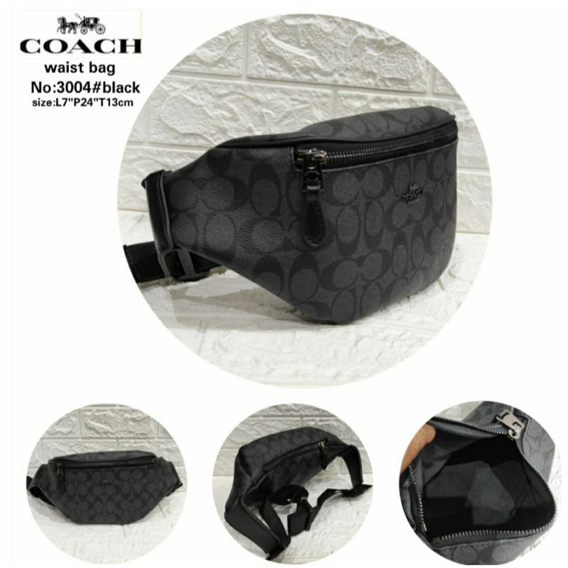 BUMBAG COACH TAS PINGGANG PRIA WANITA COACH TAS SELEMPANG COACH WAISTBAG COACH IMPORT