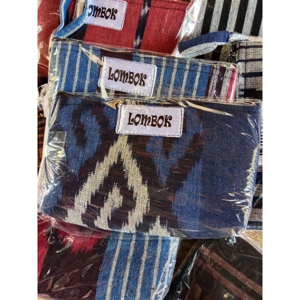 DOMPET MINI/POUCH MINI TENUN LOMBOK
