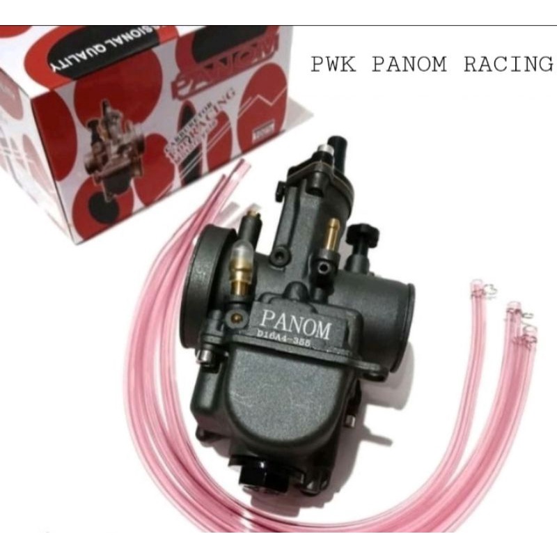 CARBURATOR PWK 28 BLACK PANOM PLUS TUTUP CORONG CARBURATOR ALMUNIUM CNC(PNP PWK 28 PANOM)