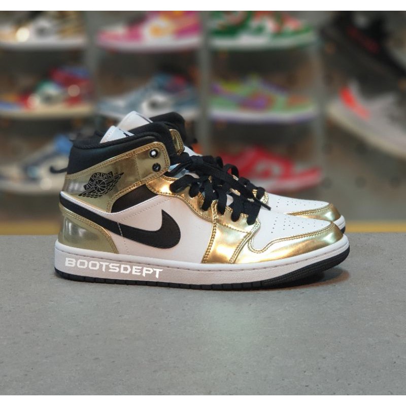 gold retro 1 mid