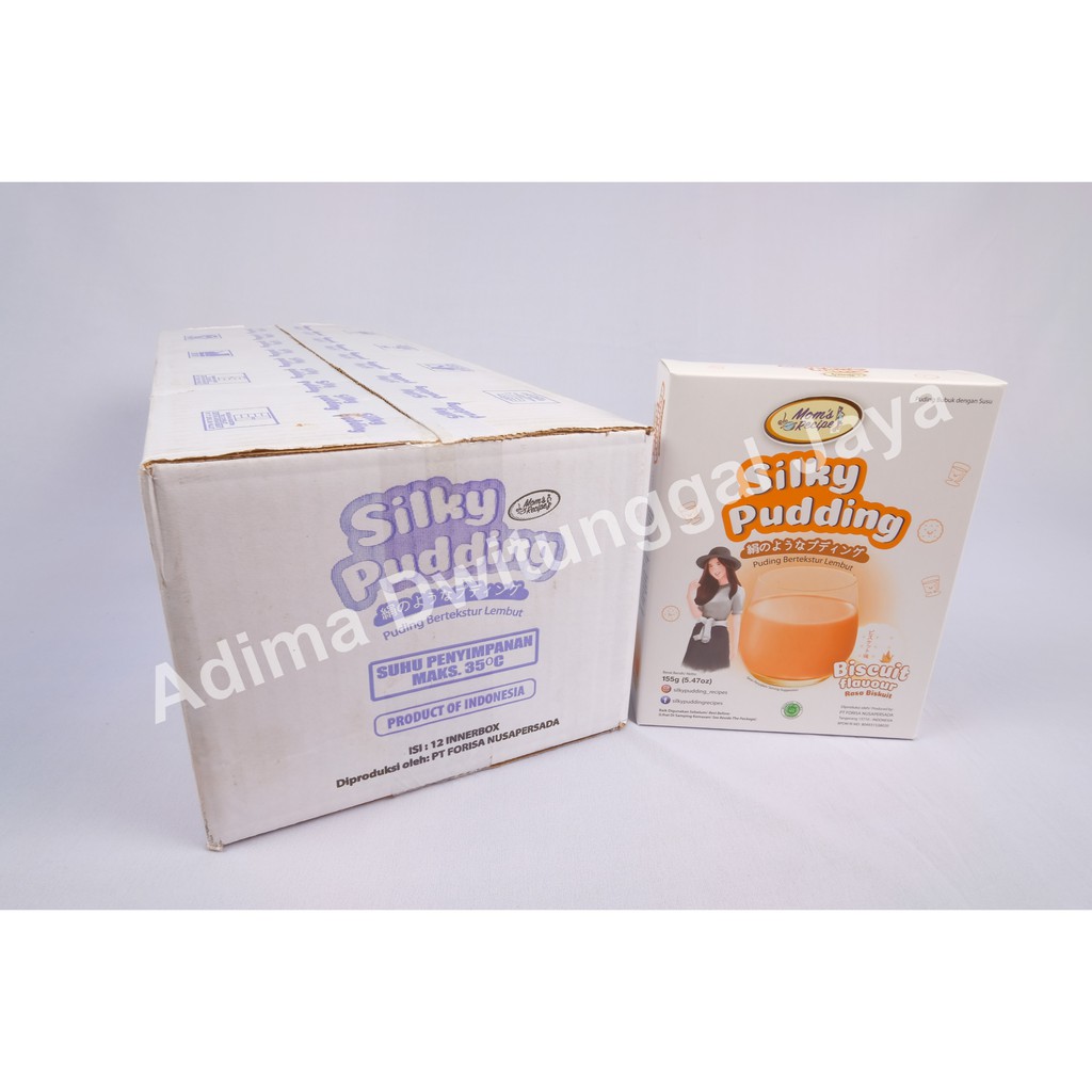 Silky Pudding Biscuit / Silky Puding Biskuit 12x155gr - Karton