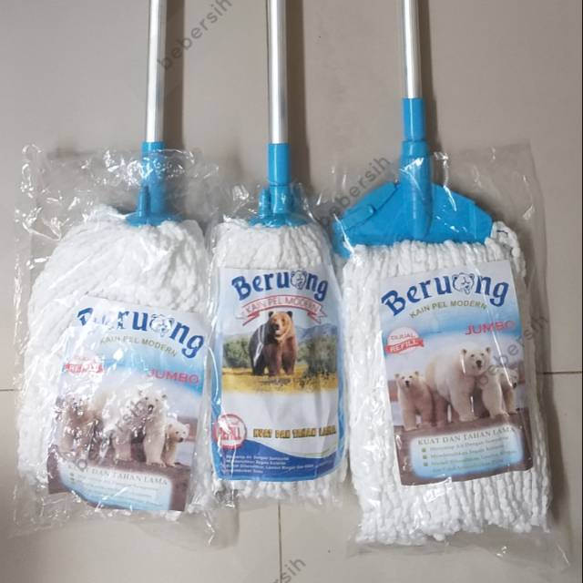 Refil Pel Beruang / Lap Pel Microfiber (Refil Saja)