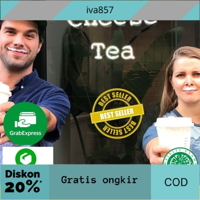 

PROMO Cheese Tea Cream Powder 1Kg / Cheese Cream Powder 1 Kg / Cheese Foam GRATIS ONGKIR