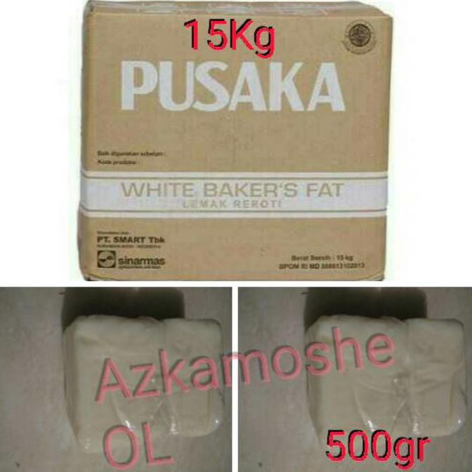 

PROMO ENAK Mentega Putih/Shortening/Baker's Fat+Pusaka 500gr+Mentega Lebih Padat Terlaris