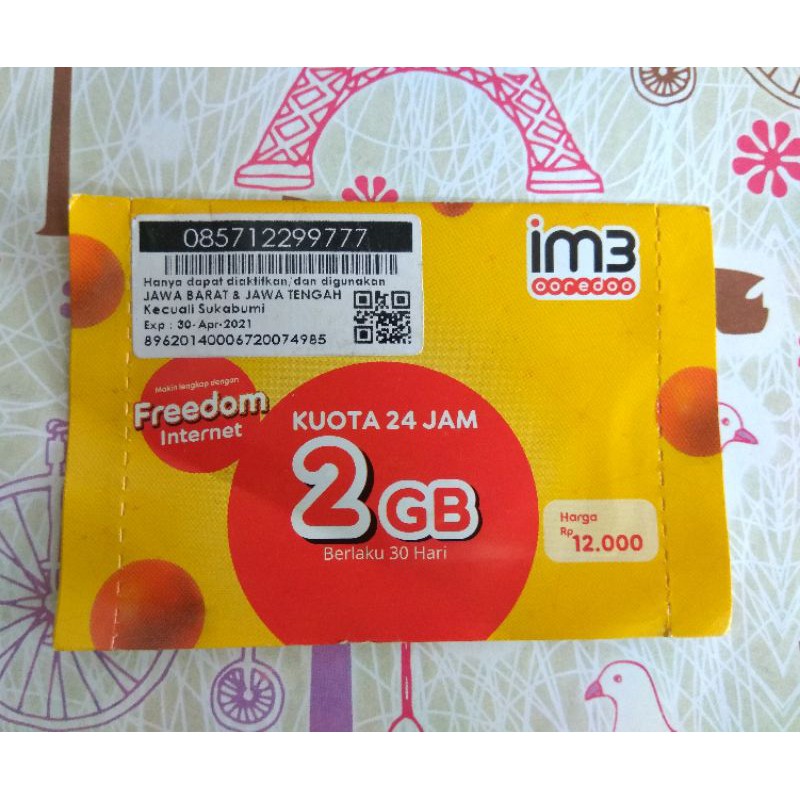 Indosat Nomor Cantik