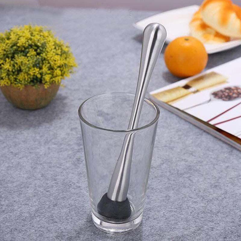 【 ELEGANT 】 Swizzle Stick Tools Palu Cocktail Alu Anggur