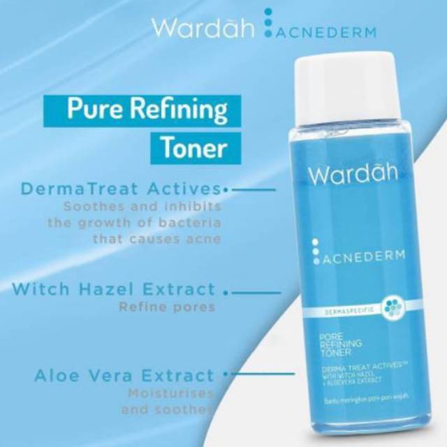 Wardah Acnederm Pore Refining Toner 100ml