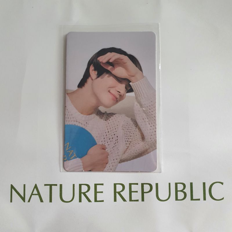 [FREE POSTER] PC Nature Republic Green Derma Tea Tree Cica x NCT 127 Jungwoo