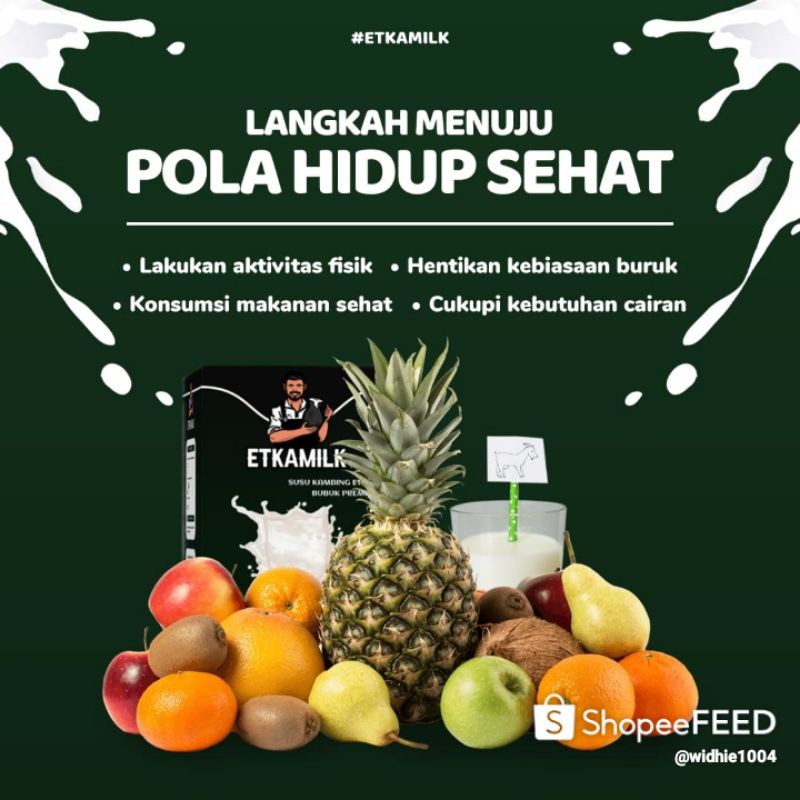 

SUSU KAMBING PREMIUM ETKAMILK 250GRAM