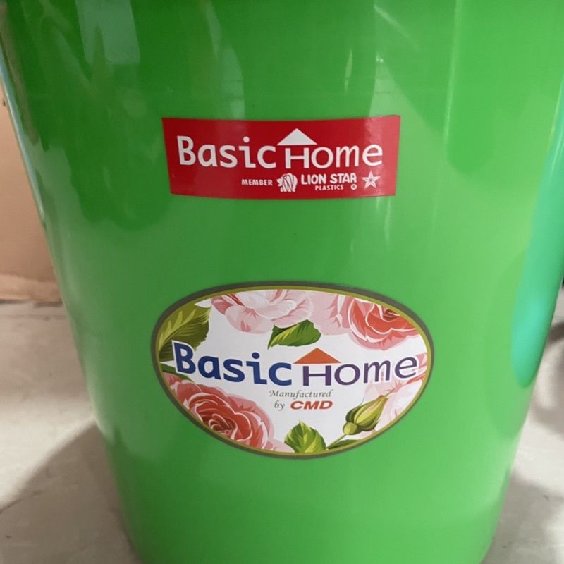 Ember Plastik Warna Gagang 10 15 liter - BASIC HOME