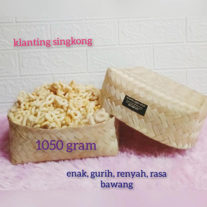 

Ready Stok Klanting Singkong 1050 Gram