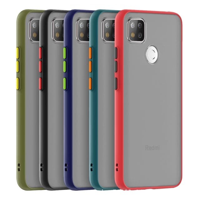 XIAOMI REDMI 10A 10C 10 9T 9 9A 9C SOFT CASE MATTE COLORED FROSTED