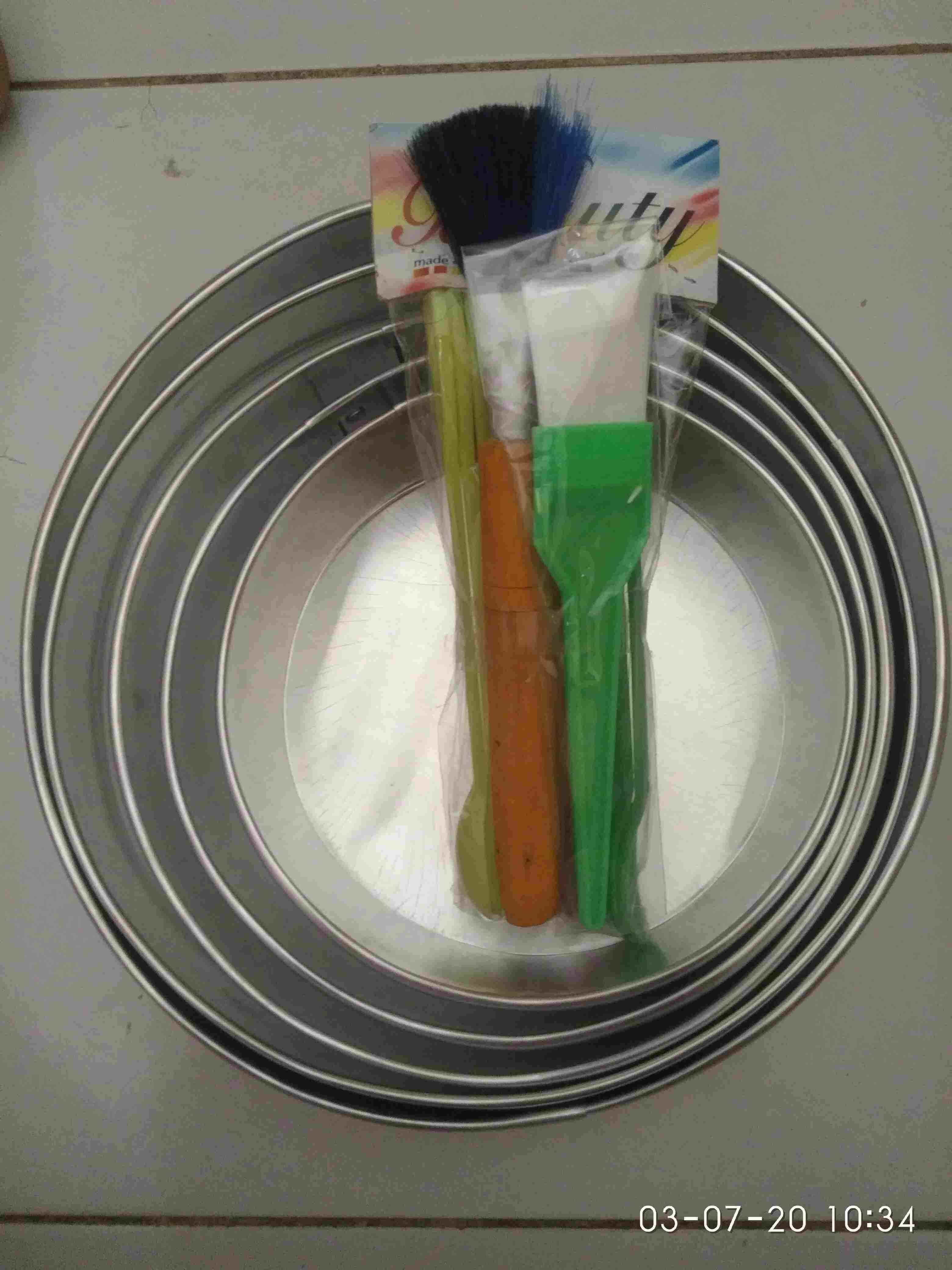 Kuas Kue Roti Gg. Kayu Kecil 3/4 0,75