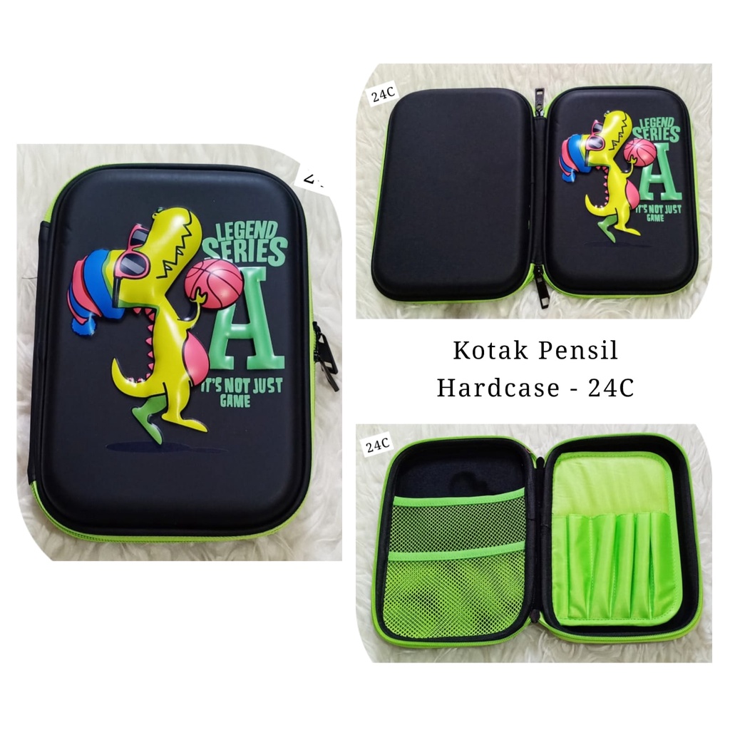 AS Kotak Pensil Hardcase bergambar kualitas impor