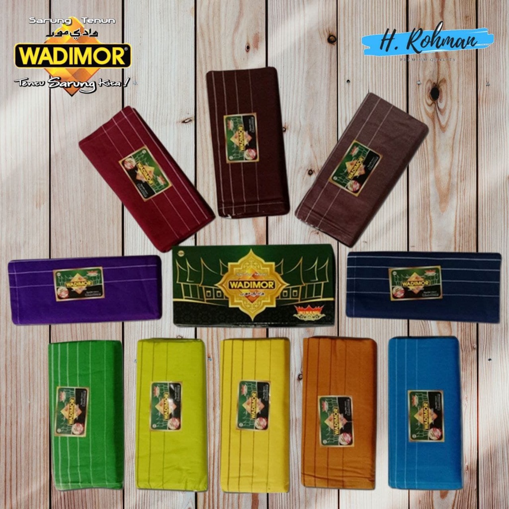 Sarung Polos Wadimor Aneka Warna Ukuran Dewasa