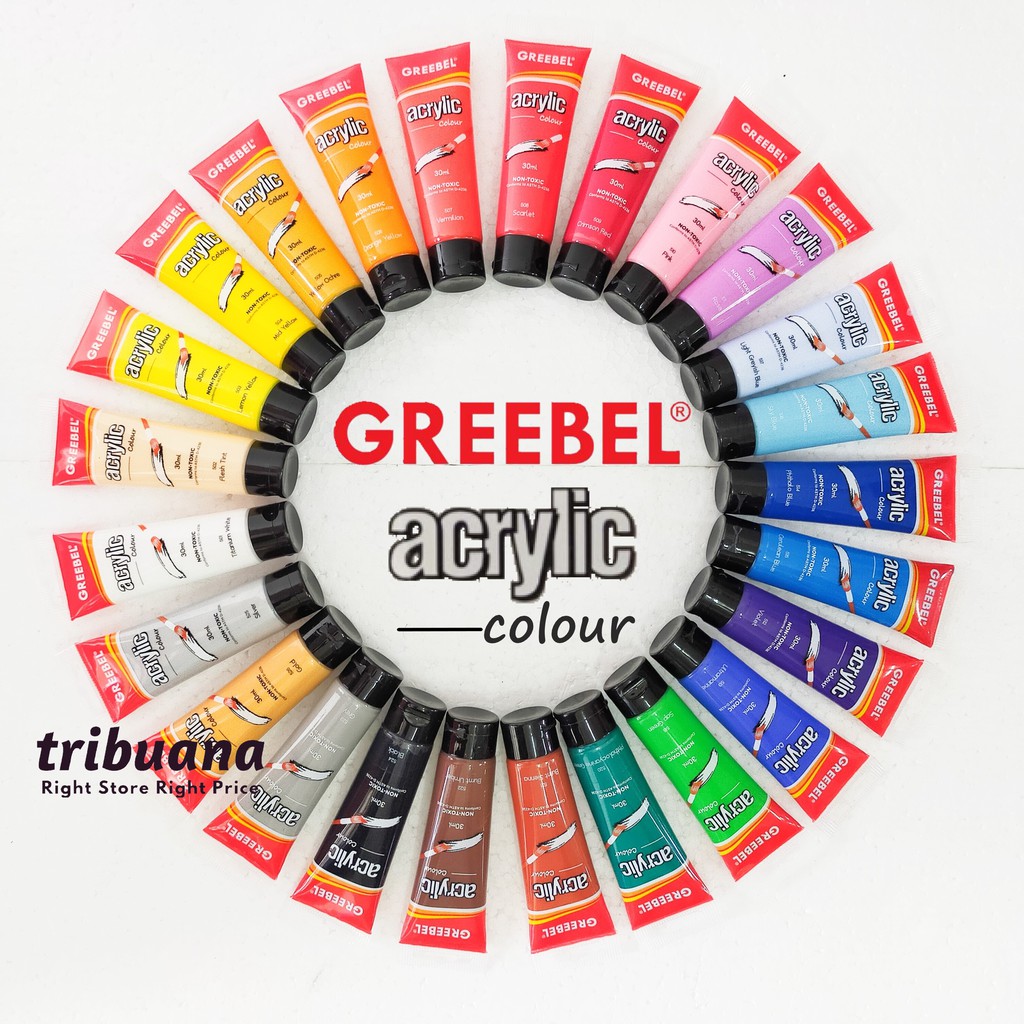 

Cat Akrilik Greebel 30ml - Greebel Acrylic Paint - Acrylic Colour