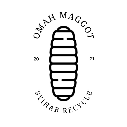 maggot fresh (magot frozen) 1 kg makanan ikan, burung dan ayam